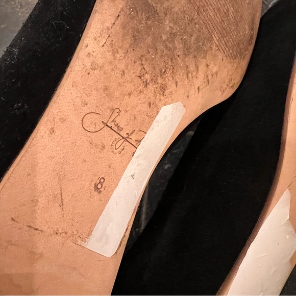 Shoes of Prey Colorblock Cap Toe Suede Ballet Flats Sz 8 - Picture 5 of 6